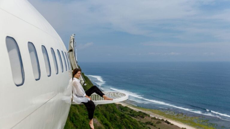 1 Repurposed Boeing 737 transforms into a private jet villa soaring in luxury