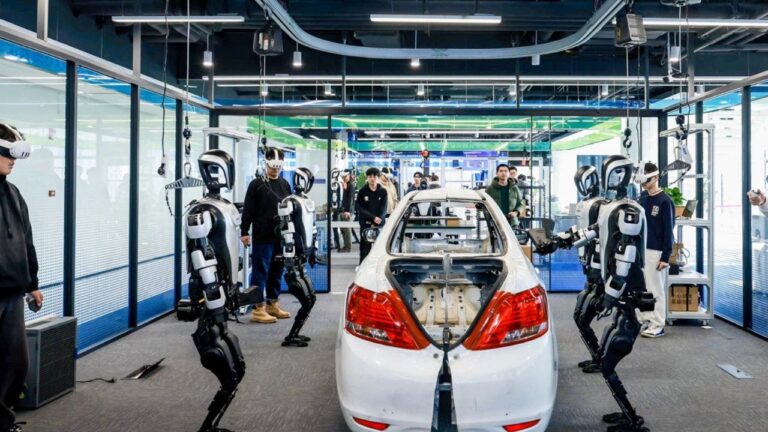 1 china launches facility to train 100 plus humanoid robots simultaneously